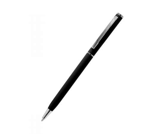 Ручка металлическая Tinny Soft софт-тач, черная, Цвет: черный
