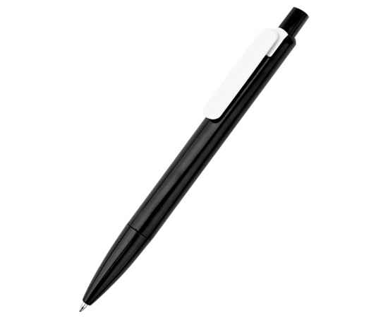 Ручка пластиковая Nolani, черная, Цвет: черный