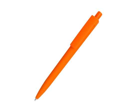 Ручка пластиковая Agata софт-тач, оранжевая, Цвет: оранжевый