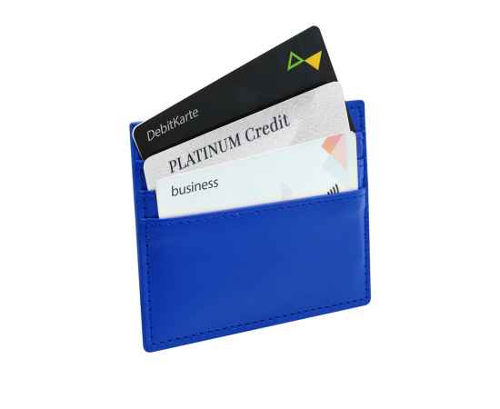 Держатель банковских карт Versal, синий, Цвет: синий