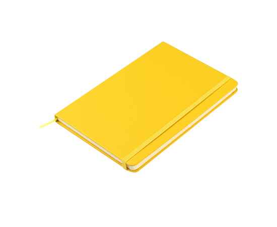 Блокнот A5 &quot;Monte&quot; с линованными страницами, желтый, Цвет: желтый