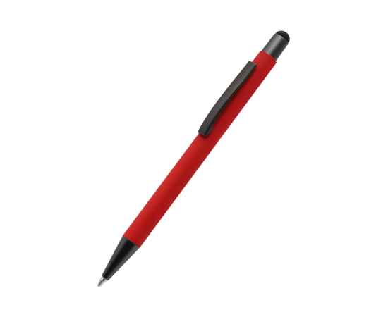 Ручка металлическая Story софт-тач, красная, Цвет: красный