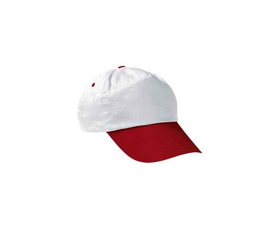 Бейсболка PROMOTION белый - красный лотос, Цвет: Белый-красный лотос, Размер: Окружность головы 60 см