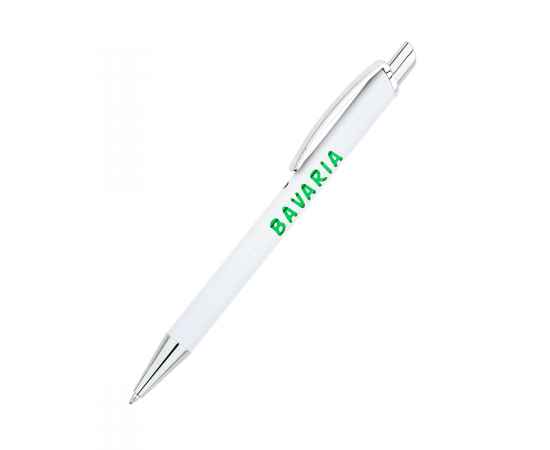 Ручка металлическая Bright, зеленая, Цвет: зеленый