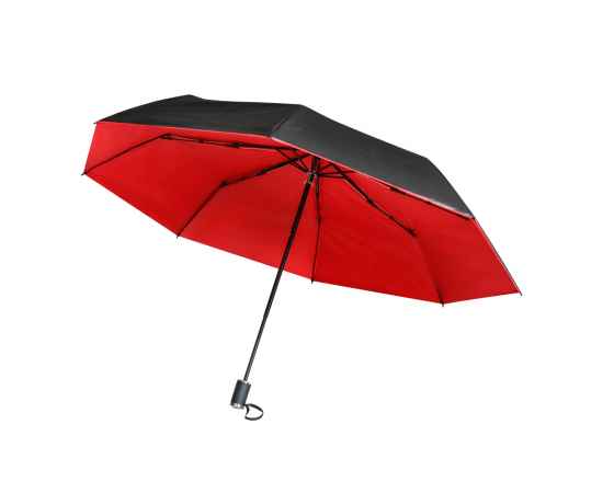 Зонт  Glamour, черно-красный, Цвет: красный