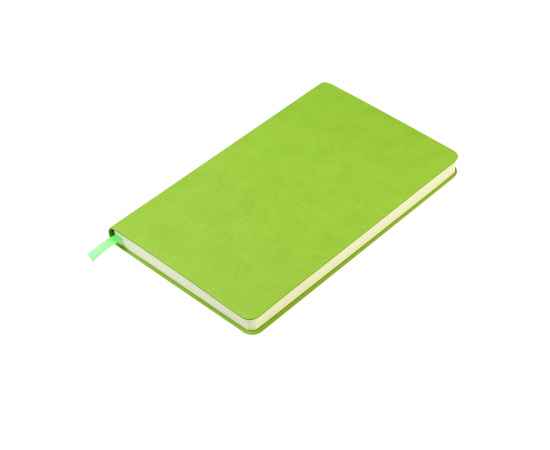 Блокнот A5 &quot;Molto&quot; c линованными страницами, зеленый, Цвет: зеленый