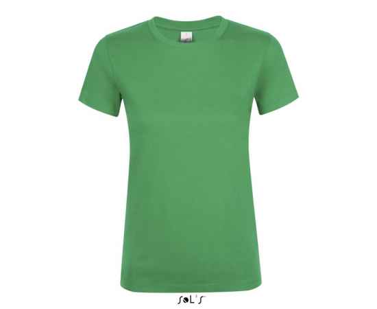 Фуфайка (футболка) REGENT женская,Ярко-зелёный S