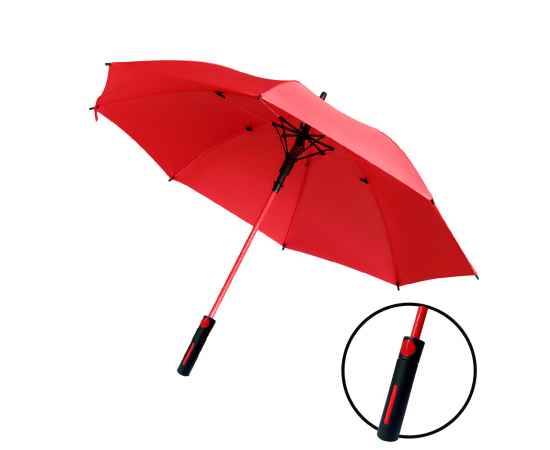 Зонт-трость Golf, красный, Цвет: красный