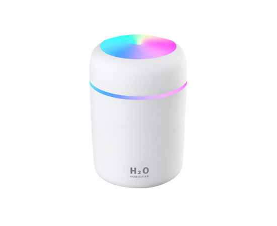 Светодиодный USB увлажнитель Aroma, белый, Цвет: белый, Объем: 350 мл