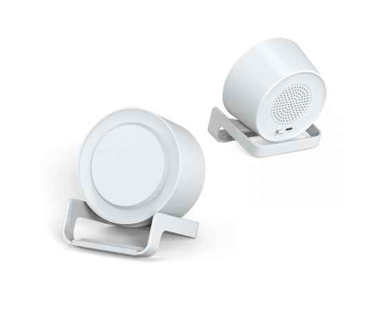 Беспроводная Bluetooth колонка U-Tone c функцией беспроводной зарядки, белый, Цвет: белый