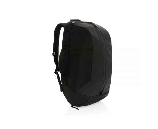 Рюкзак для работы и спорта Swiss Peak из rPET AWARE™, 15,6', Черный, Цвет: черный,, Размер: Длина 29 см., ширина 14,5 см., высота 51 см., диаметр 0 см.