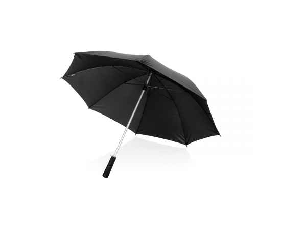 Ультралегкий зонт-трость Swiss Peak из rPET Aware™, d112 см, Черный, Цвет: черный,, Размер: , высота 86,5 см., диаметр 112 см.