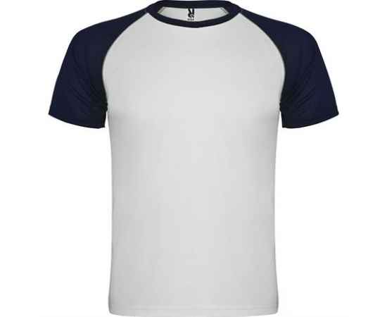 Спортивная футболка INDIANAPOLIS мужская, БЕЛЫЙ/МОРСКОЙ СИНИЙ S, Цвет: Белый/Морской синий
