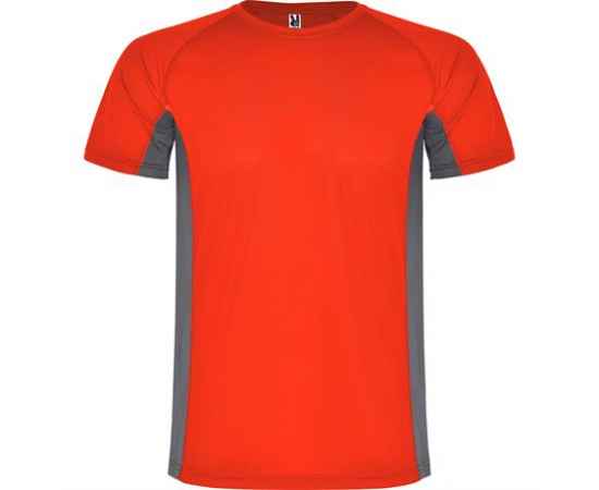 Спортивная футболка SHANGHAI мужская, КРАСНЫЙ/ТЕМНЫЙ ГРАФИТ S, Цвет: Красный/Темный графит