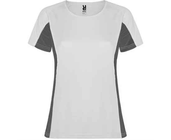 Спортивная футболка SHANGHAI WOMAN женская, БЕЛЫЙ/ТЕМНЫЙ ГРАФИТ S, Цвет: Белый/Темный графит