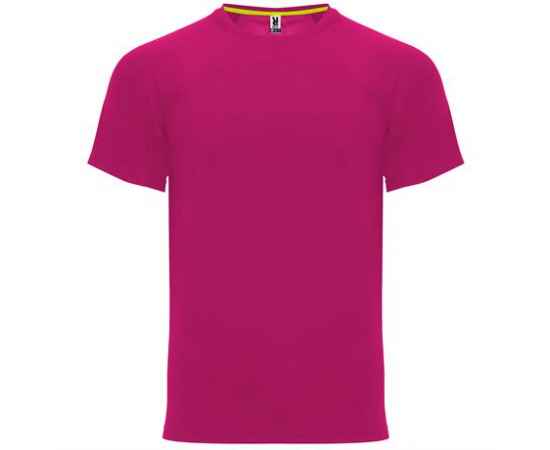 Спортивная футболка MONACO унисекс, ТЕМНО-РОЗОВЫЙ S, Цвет: темно-розовый