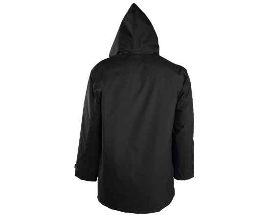 Куртка на стеганой подкладке River, черная, размер S, Цвет: черный, Размер: S, изображение 2