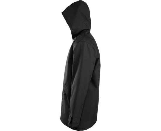 Куртка на стеганой подкладке River, черная, размер S, Цвет: черный, Размер: S, изображение 3