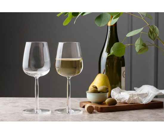 Набор из 2 бокалов для белого вина Senta, Цвет: белый, Объем: 250, Размер: диаметр 7, изображение 6