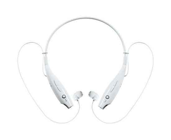 Bluetooth наушники stereoBand ver.2, белые, Цвет: белый, Размер: упаковка: 16,5х19,8х2,1 см