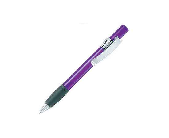 ALLEGRA TC, ручка шариковая, прозрачный сиреневый/хром, пластик/металл