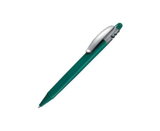 X-8 SOFT, ручка шариковая, зеленый/серебристый, пластик