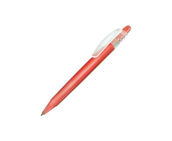 X-8 FROST, ручка шариковая, фростированный красный, пластик, Цвет: красный