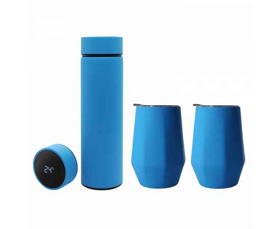 Набор Hot Box E2 (софт-тач) W (голубой), Цвет: голубой