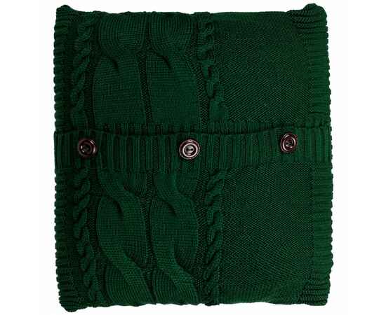 Подушка Stille, зеленая, Цвет: зеленый, Размер: 35х35 см, изображение 2