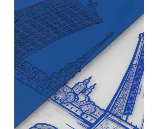 Блокнот «Города. Санкт-Петербург», синий, Цвет: синий, Размер: Тонированный, изображение 3