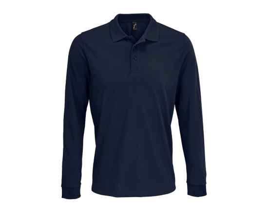 Рубашка поло с длинным рукавом Prime LSL, темно-синяя, размер XS, Цвет: синий, темно-синий, Размер: XS