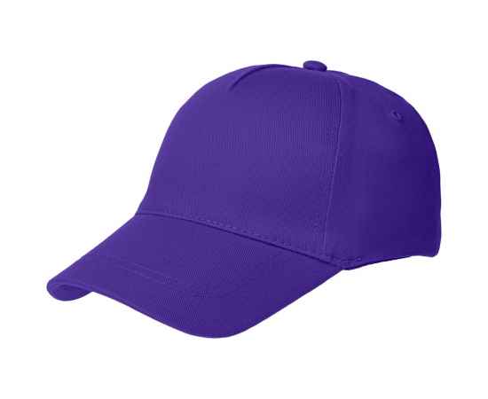 Бейсболка Convention, фиолетовая, Цвет: фиолетовый