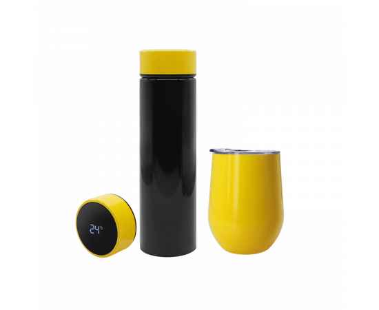 Набор Hot Box Duo C W (черный с желтым), Цвет: черный с желтым