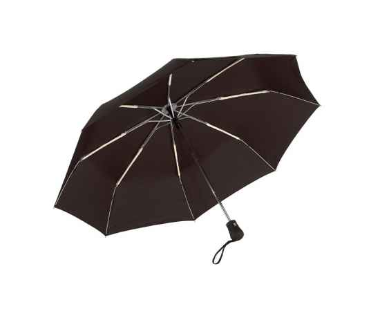 Автоматический ветроустойчивый складной зонт BORA, Чёрный