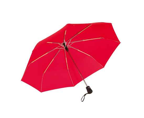 Автоматический ветроустойчивый складной зонт BORA, Красный