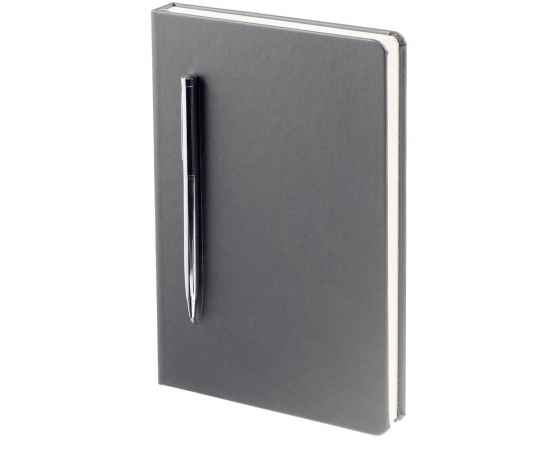 Ежедневник Magnet Shall, недатированный, серый, Цвет: серый, Размер: 13х21 см