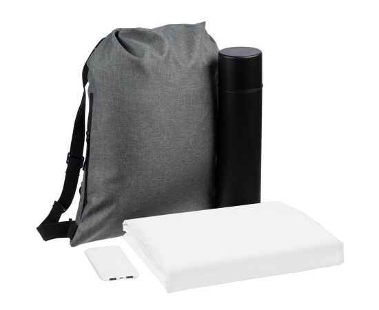 Набор Campani, белый, Цвет: белый, Размер: рюкзак: 34,5х48 см