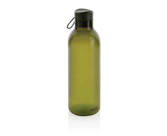 Бутылка для воды Avira Atik из rPET RCS, 1 л, Зеленый, Цвет: зеленый,, Размер: , высота 26,6 см., диаметр 8,3 см.