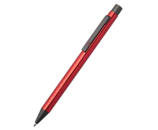 Ручка металлическая Лоуретта, красный, Цвет: красный