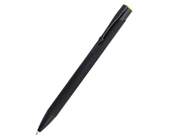 Ручка металлическая Саншайн софт-тач (цветная гравировка), желтый, Цвет: желтый