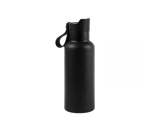 Термобутылка VINGA Balti, 500 мл, Черный, Цвет: черный,, Размер: Длина 7,2 см., ширина 7,2 см., высота 22,2 см., диаметр 0 см.