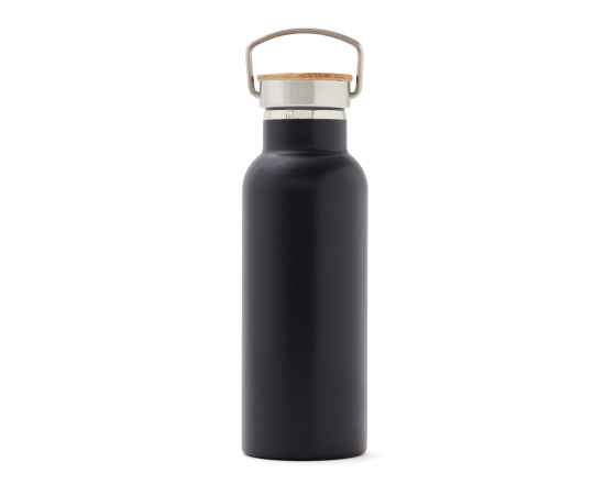 Термобутылка VINGA Miles, 500 мл, Черный, Цвет: черный,, Размер: , высота 22,3 см., диаметр 7,3 см.