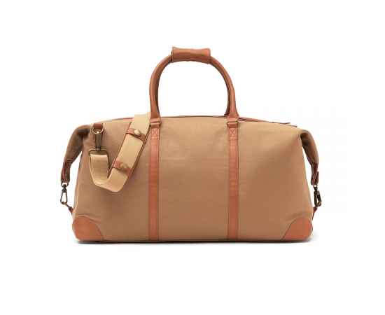 Дорожная сумка VINGA Sloane из rPET, Коричневый, Цвет: коричневый,, Размер: Длина 52 см., ширина 25 см., высота 33 см., диаметр 0 см.