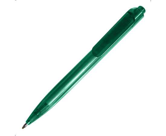 Ручка шариковая N16, зеленый, RPET пластик, цвет чернил синий, Цвет: зеленый