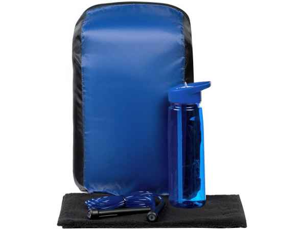 Спортивный набор Skitter, синий, Цвет: синий, Размер: рюкзак: 25x39x12 см, изображение 2