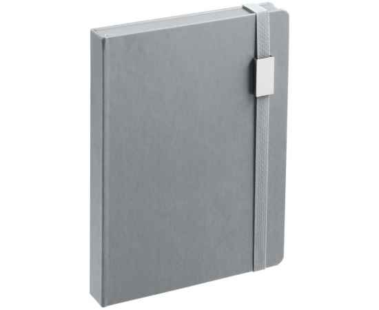 Ежедневник New Factor Metal, серый, Цвет: серый, Размер: 15х20,8х2 см