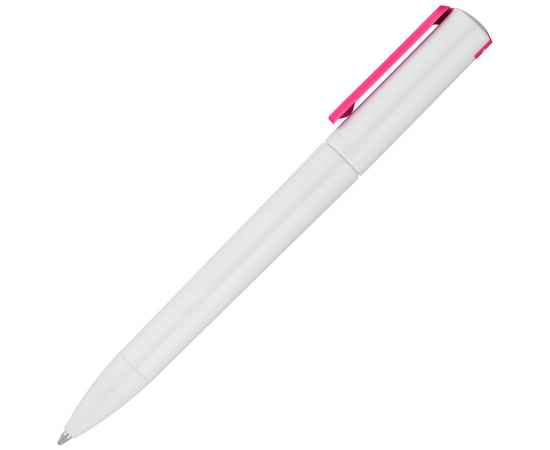 Ручка шариковая Split White Neon, белая с розовым, Цвет: розовый, Размер: 14х1, изображение 3