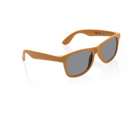 Солнцезащитные очки из переработанного полипропилена GRS, Оранжевый, Цвет: оранжевый,, Размер: Длина 14,5 см., ширина 14,8 см., высота 4,9 см., диаметр 0 см.