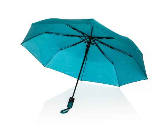 Автоматический зонт Impact из rPET AWARE™ 190T, d97 см, Вердигри, Цвет: вердигри,, Размер: , высота 57 см., диаметр 97 см.