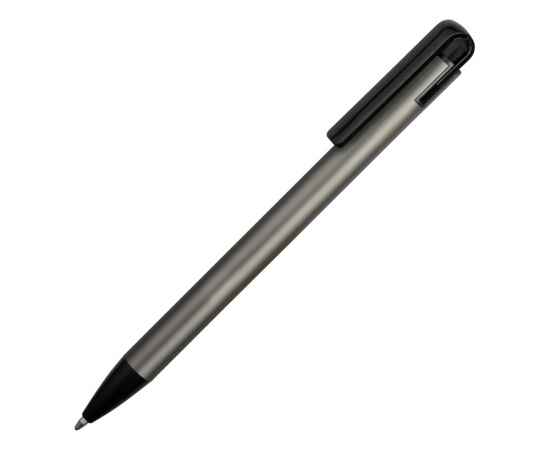 Ручка металлическая шариковая Loop, 11530.12, Цвет: черный,серый